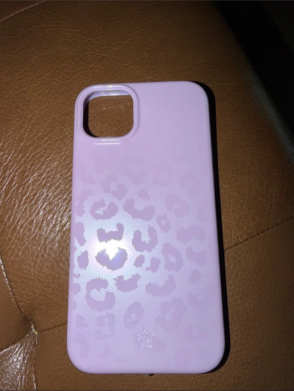 Pink Leopard Pattern Phone Case